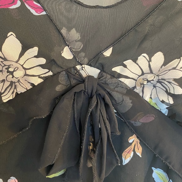 90’s floral blouse - Picture 2 of 3